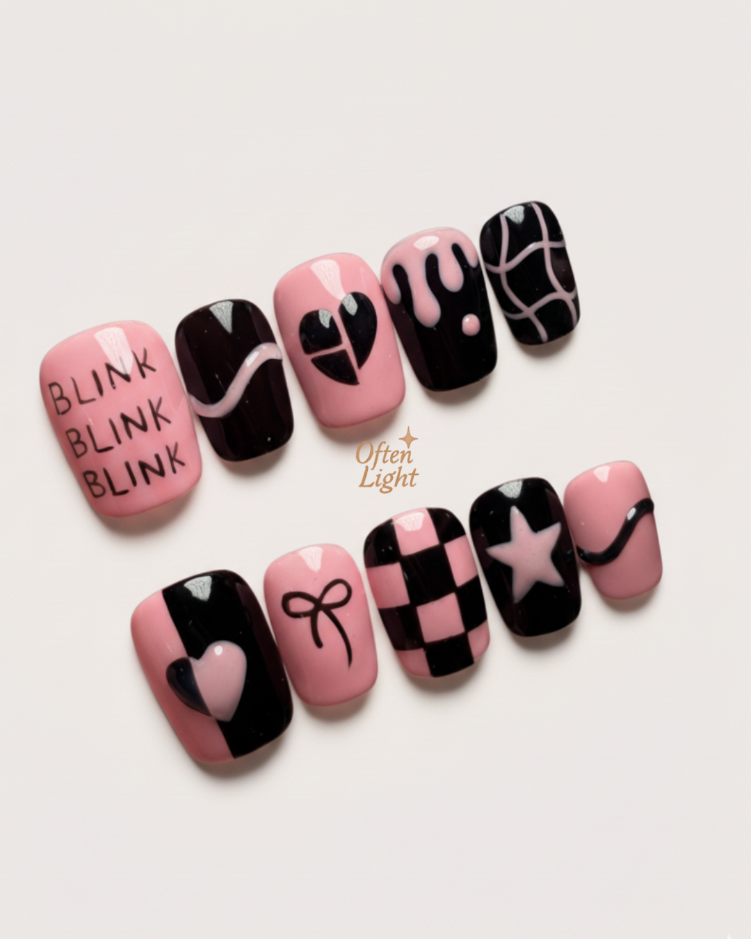 🖤 Sugar Heart 🩷 黑粉甜心(Blink Ver.)