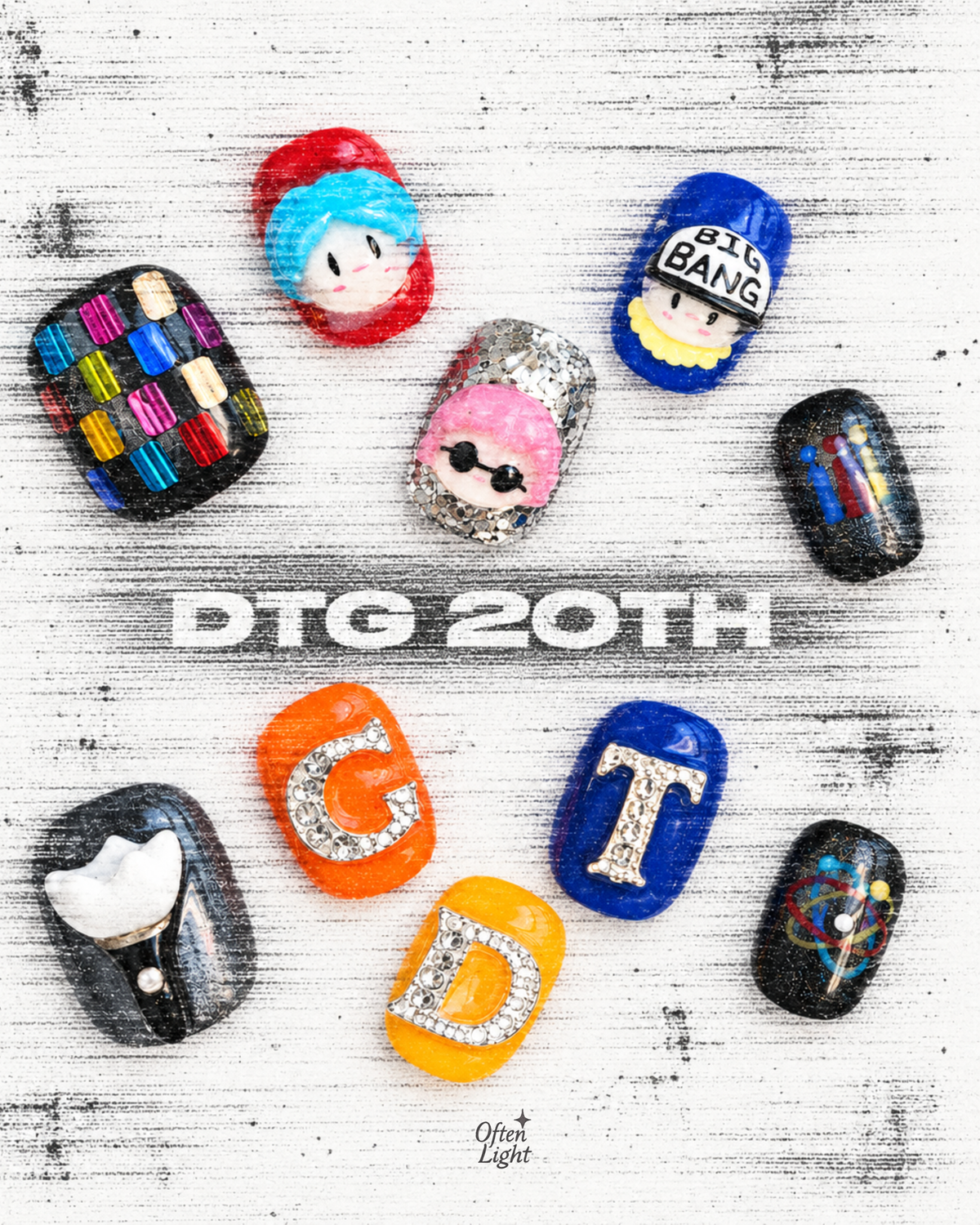 Often Light DTG 20th (3D Edition) 穿戴甲主圖