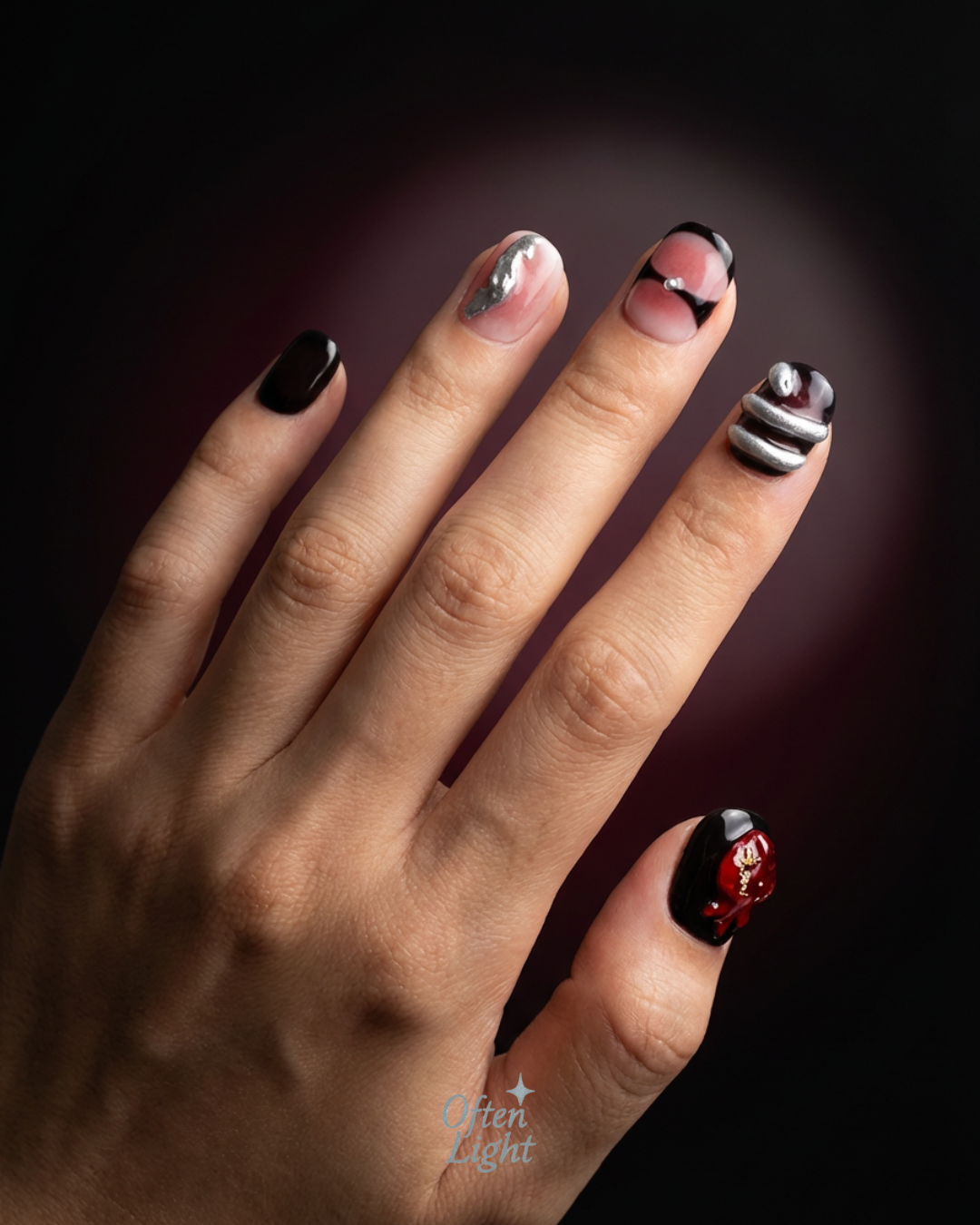 暗紅信號 Crimson Signal 短款