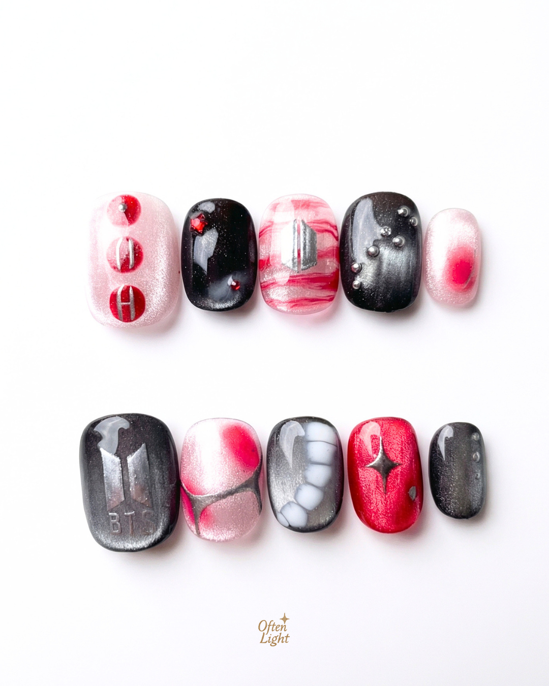 Noir Crimson Stars｜赤黑星辰 (BTS 'ARIRANG' Inspired)