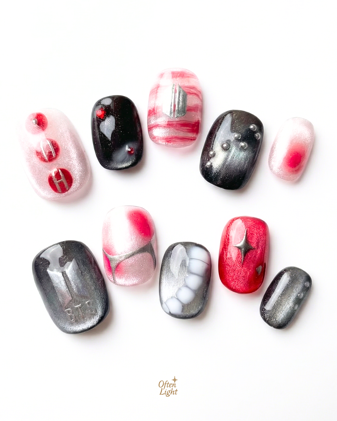 Noir Crimson Stars｜赤黑星辰 (BTS 'ARIRANG' Inspired)