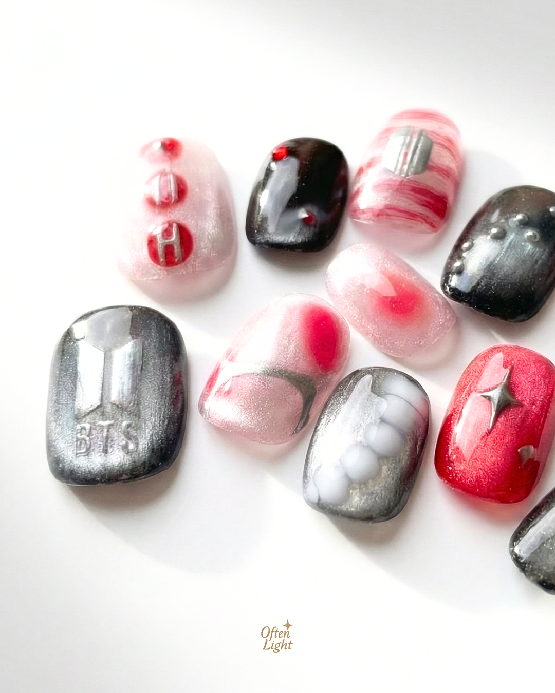 Noir Crimson Stars｜赤黑星辰 (BTS 'ARIRANG' Inspired)